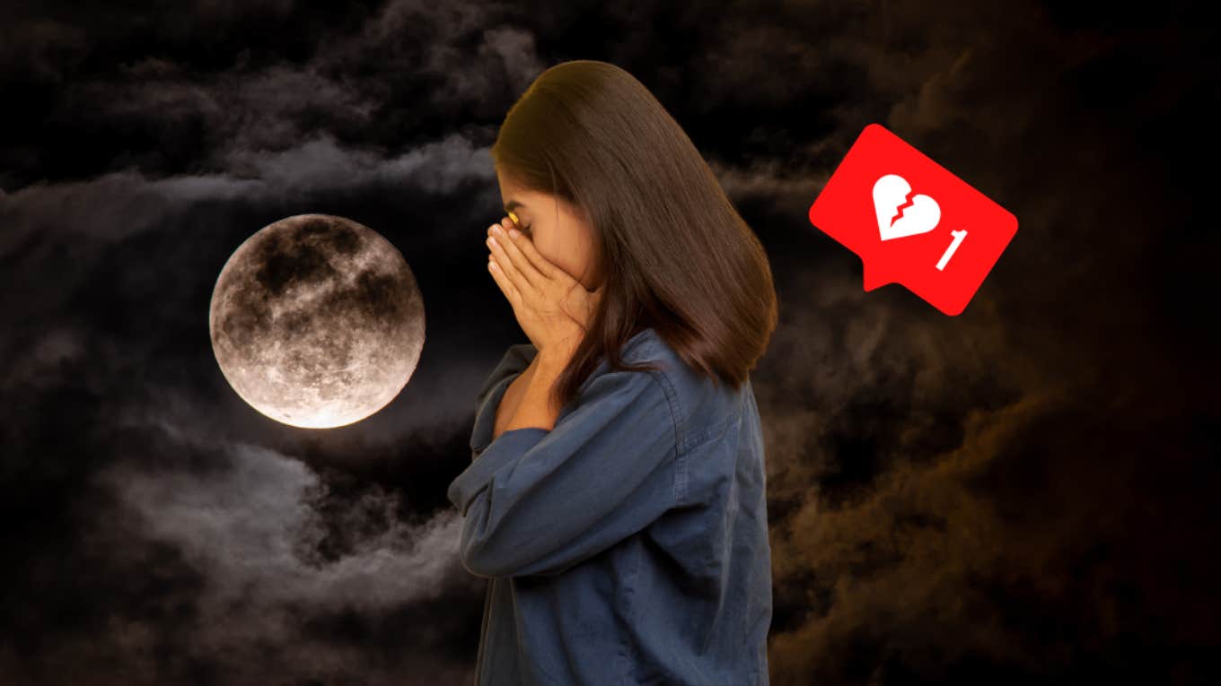 3 Zodiac Signs Get Hurt Easily Starting November 14, 2023 woman feeling sad about love