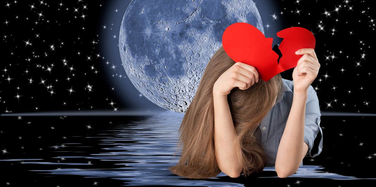 The 3 Zodiac Signs Who See Heartbreak During The Full Moon In Pisces Starting September 10, 2022