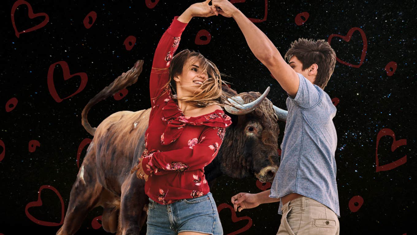 How Taurus Season Brings Luck To Love For 3 Zodiac Signs On April 19 dancing couple