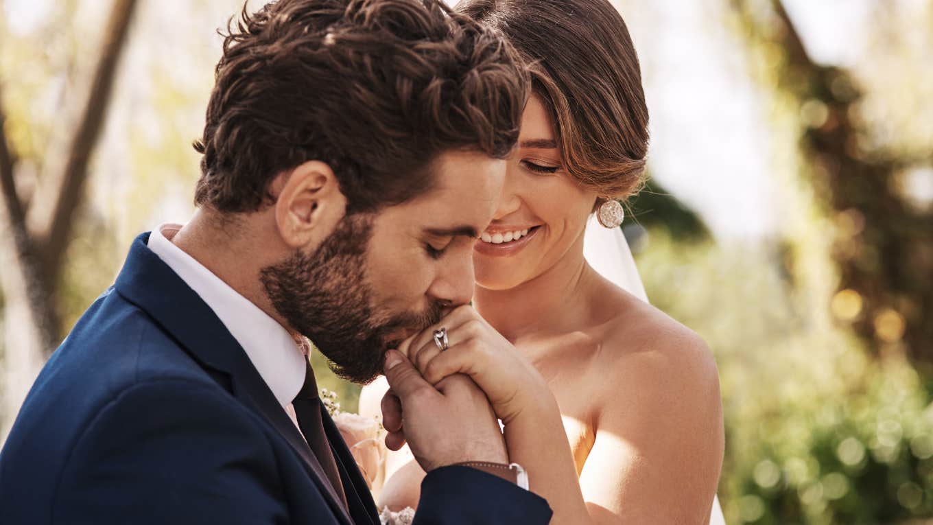 3 Zodiac Signs Are The Luckiest In Love On October 18, 2023 man and woman bridal