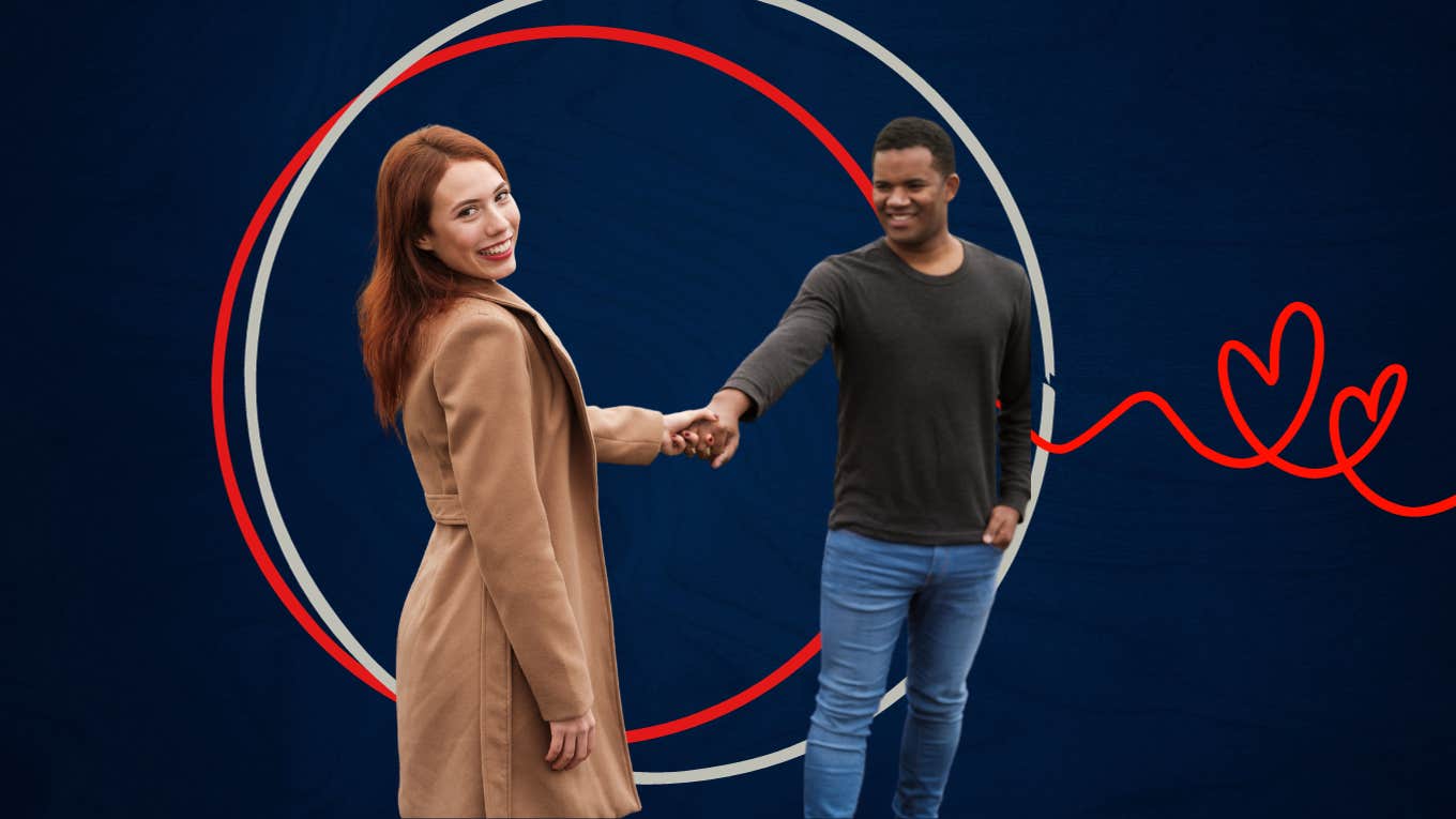 How 3 Zodiac Signs Are The Luckiest In Love On September 28, 2023 man and woman holding hands