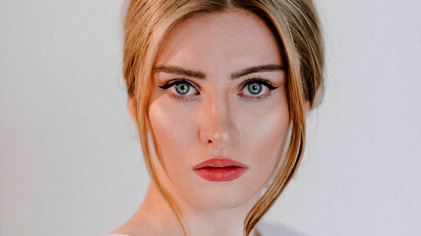 3 Zodiac Signs Who Are the Luckiest in Love on January 19, 2024 closeup of woman's face
