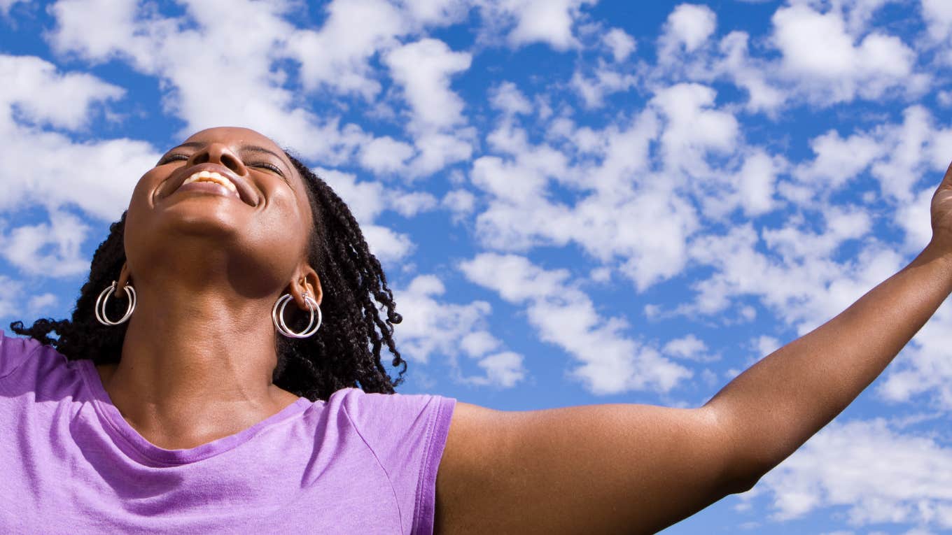What Each Zodiac Sign Can Manifest On September 14, 2023 woman asking universe for something