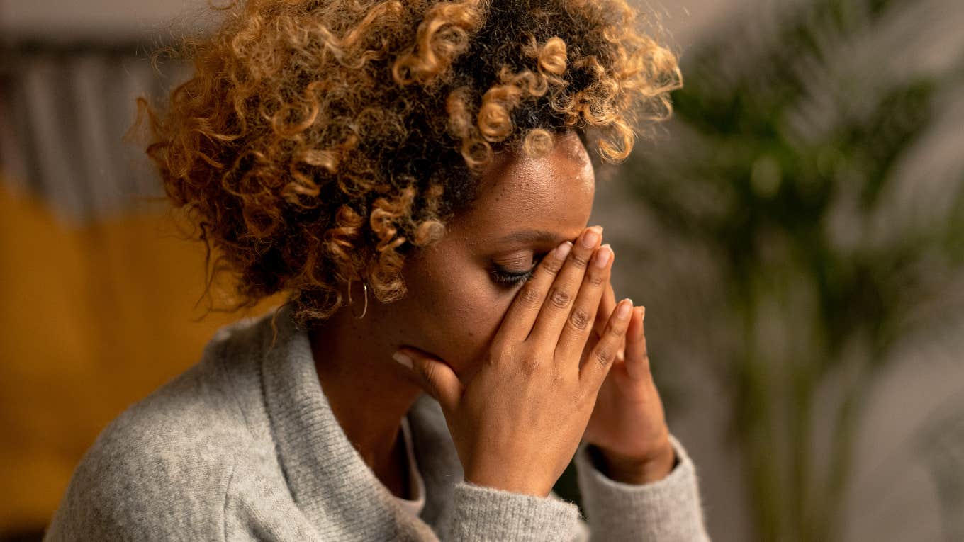 3 Zodiac Signs May Have A Rough Horoscope On October 19, 2023 emotional woman