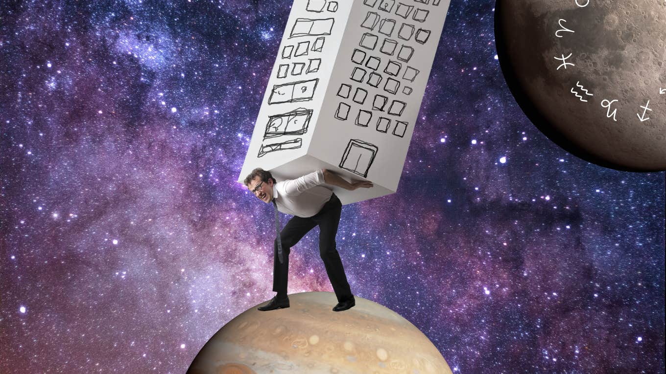 3 Individual Zodiac Signs Need To Exercise Caution On September 13, 2023 man carrying burden on shoulders