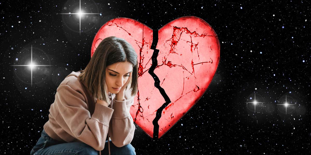 The 3 Zodiac Signs Who Feel Sad About Love During The Moon Trine Pluto on September 15, 2022