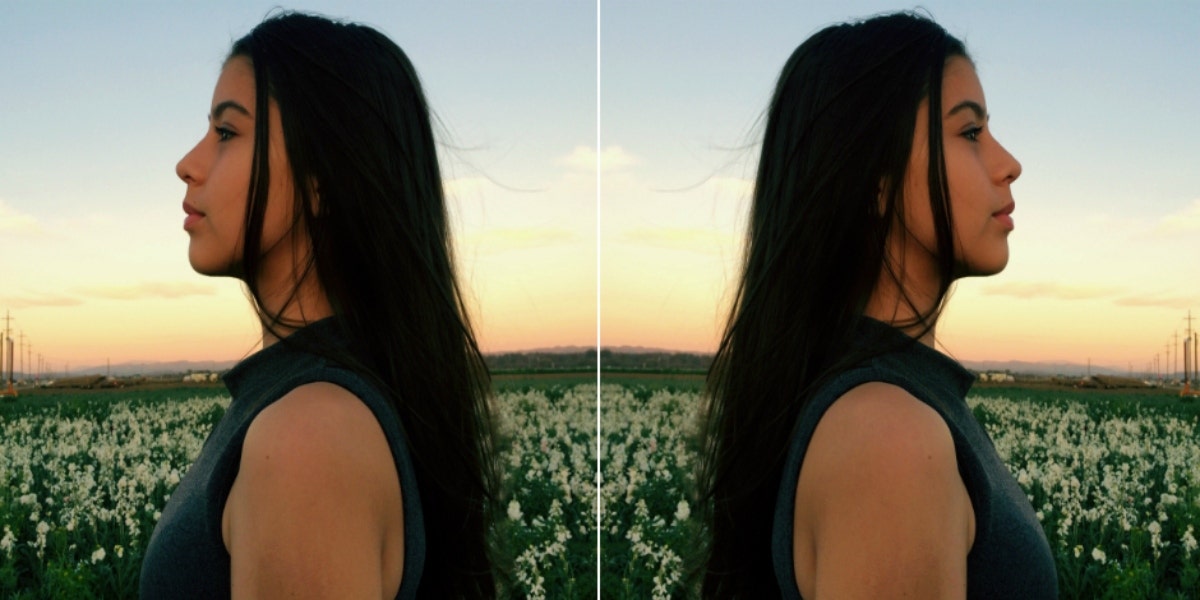 How Each Zodiac Sign Acts When Angry woman with long brown hair in a field of flowers
