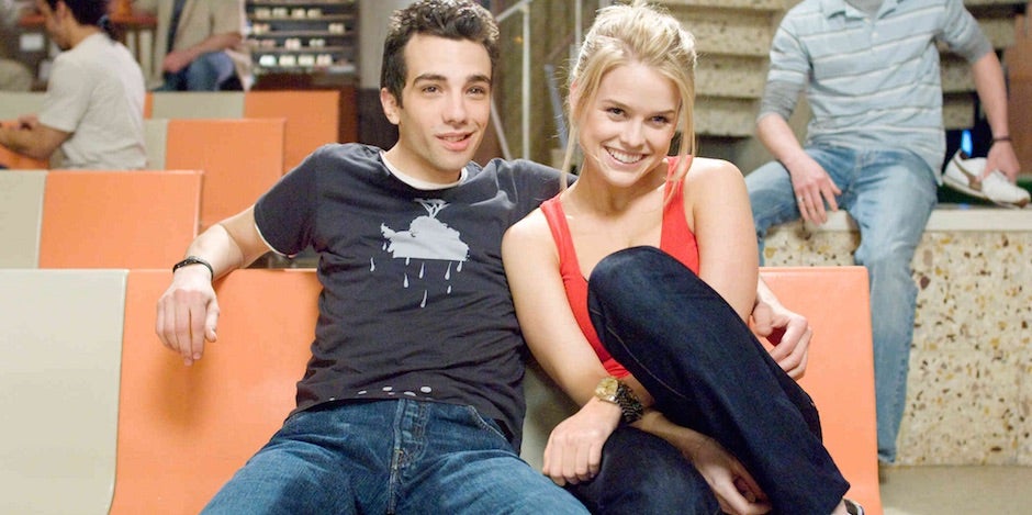 Jay Baruchel and Alice Eve from She's Out of My League