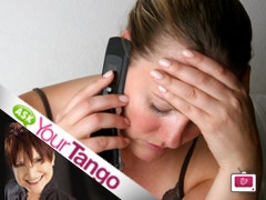 He "Has A Lot Going On." What Does That Mean? upset woman on phone