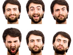 many faces of man