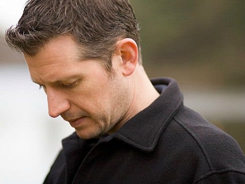 Got erectile dysfunction? There's nothing to be ashamed of. man bowing his head in shame