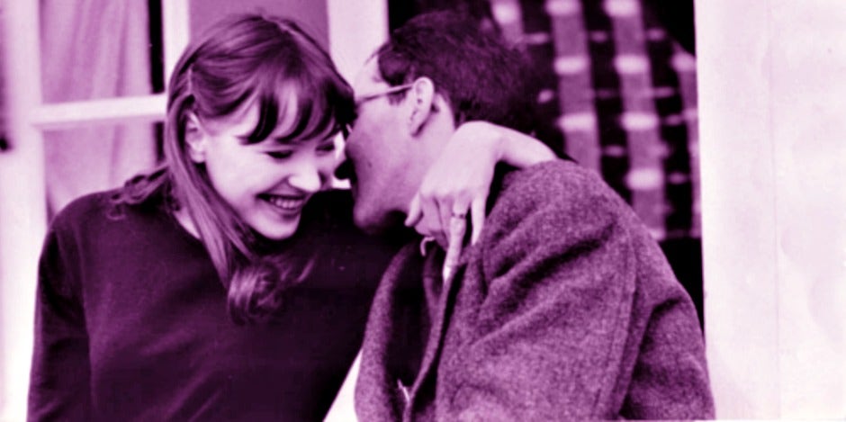 couple smiling on a date couple smiling on a date
