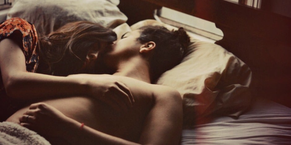 couple kissing in bed couple kissing in bed