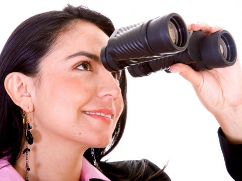 woman looking through binoculars How Can I Tell If A Guy Is Relationship Material? (2 Of 3)