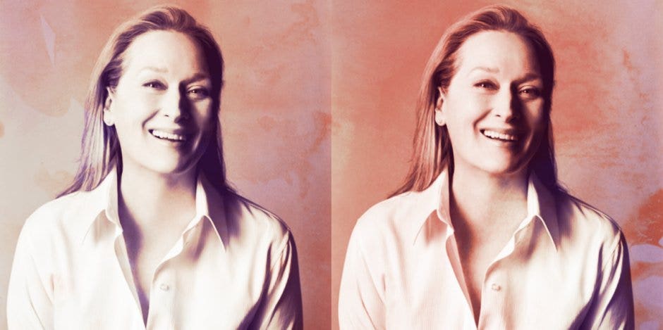 Meryl Streep smiling