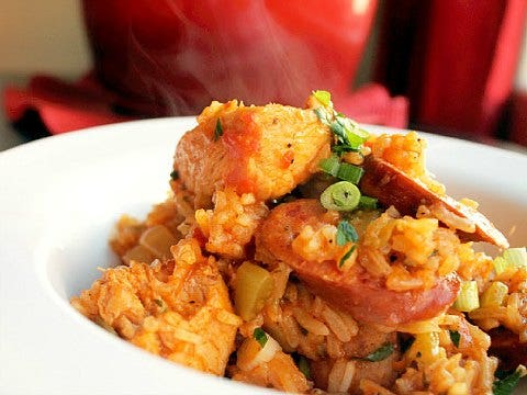 Chicken & Sausage Jambalaya