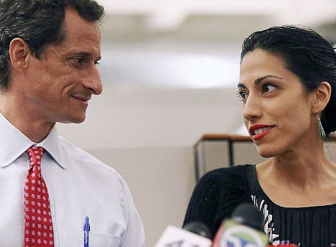 huma abedin, anthony weiner