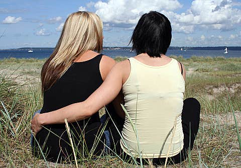 lesbian couple lesbian couple