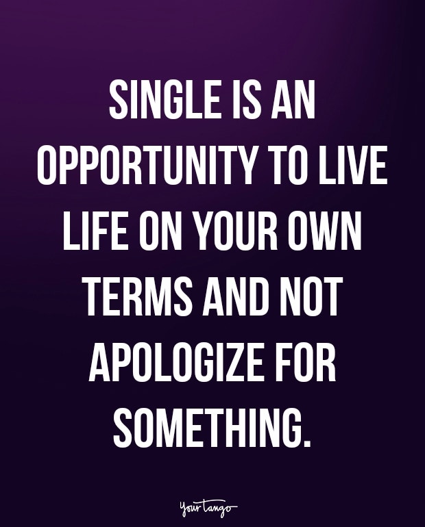 empowering quotes single life