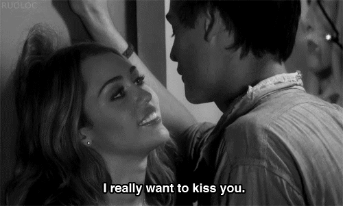 <b> The kiss with the guy you’ve been talking to all night (and you’ve already thought about the how-we-met-at-a-New-Year’s-Eve-Party story you’ll tell your grandkids.)</b>
<b>Awkward Factor</b>: However many champagne flutes you've had. You're drunk, he's drunk, you want love, he might too. Bottoms up. New Year's Eve, 2015, kissing