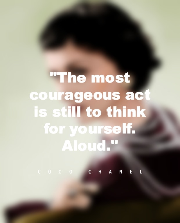 Coco Chanel Strong Women Quotes