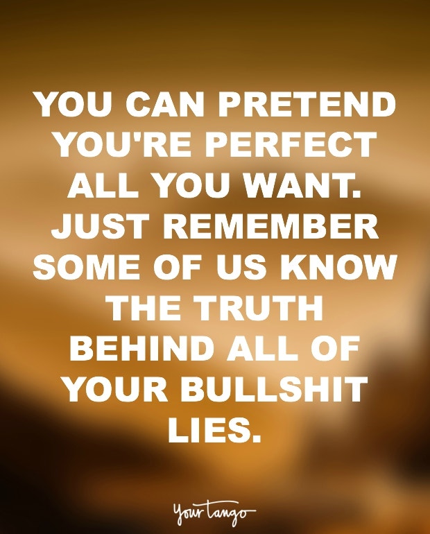 fuck you quote about lies