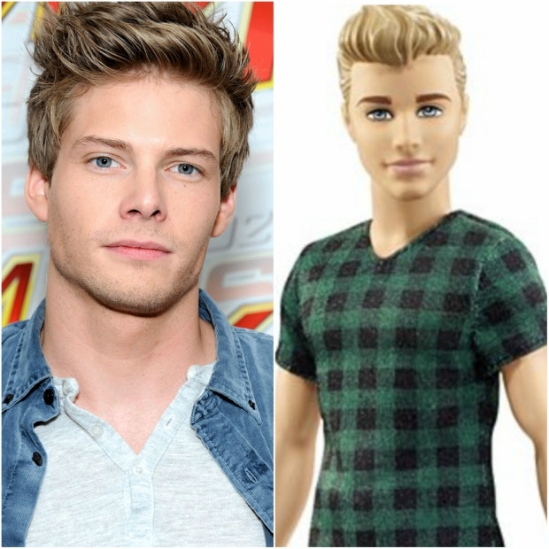 Mattel ken dolls Barbie Celebrity Resemblance