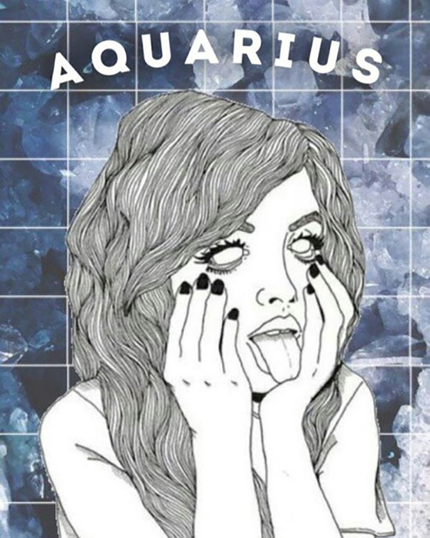 Aquarius zodiac sign stress bad day