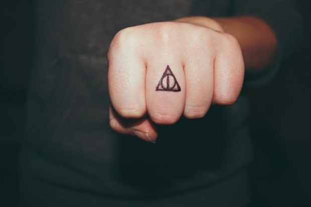 harry potter tattoo