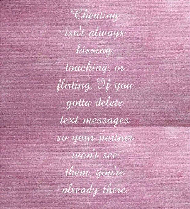 Cheating Quotes