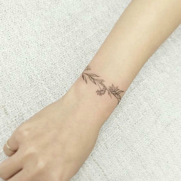 summer wrist tattoos