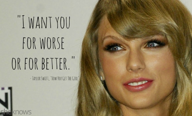 16 Taylor Swift Lyrics That Work Even Better as Pick-Up Lines – SheKnows