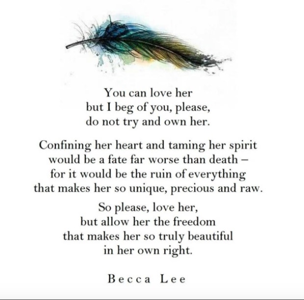 Becca Lee Instagram Quotes Self-Esteem Love Yourself