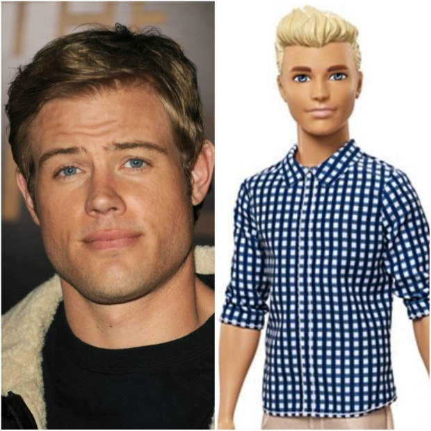 Mattel ken dolls Barbie Celebrity Resemblance