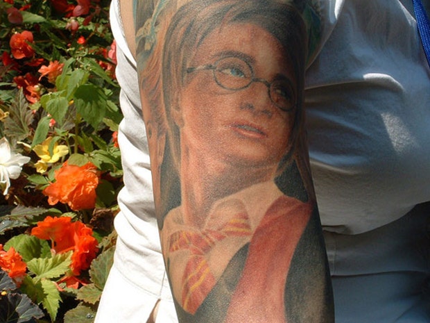 harry potter tattoo