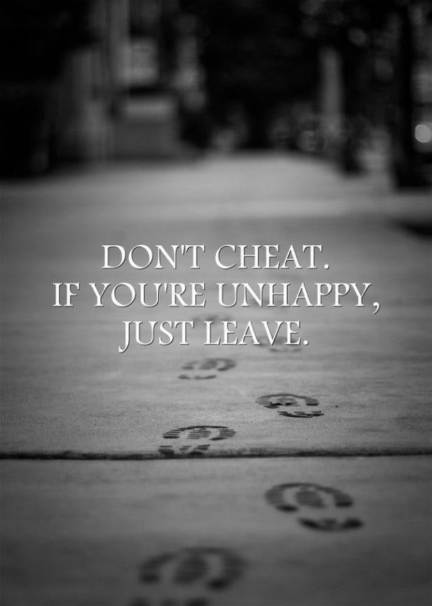 Cheating Quotes