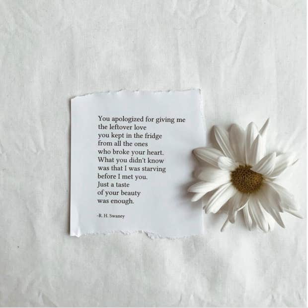 instagram poet R.H. Swaney Quotes About Love 