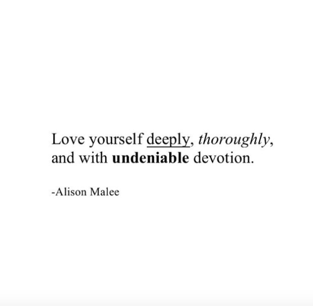 Inspirational Strong Woman Instagram Quotes by poet Alison Malee 