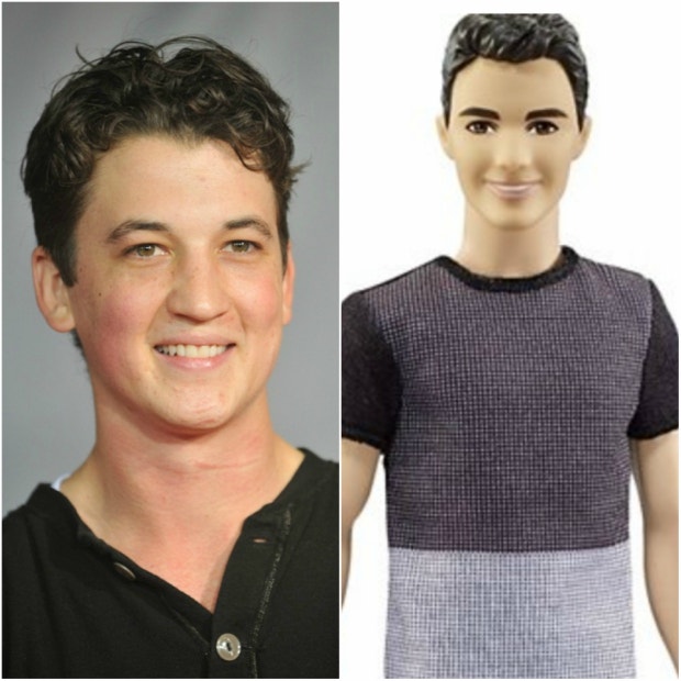 Mattel ken dolls Barbie Celebrity Resemblance