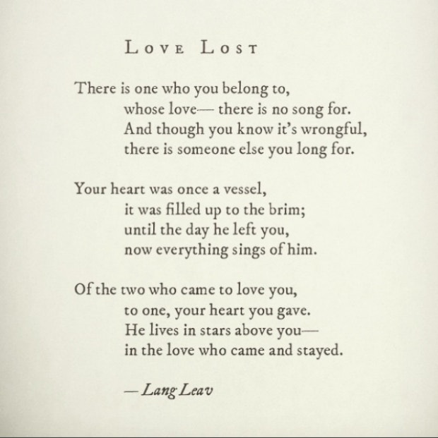 Lang Leav Love Poems