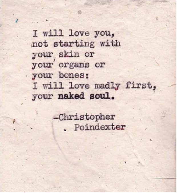 Christopher Poindexter Poems Instagram Quotes About Love