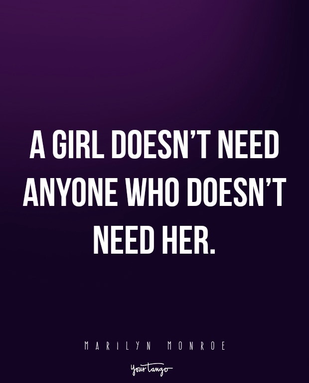 single quotes about how strong women are when they are single