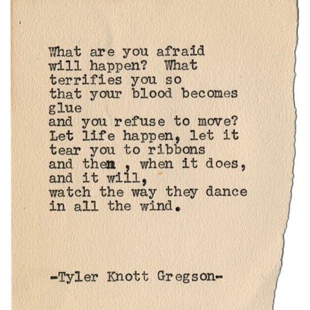 Tyler Knott Gregson Instagram Love Poems Quotes