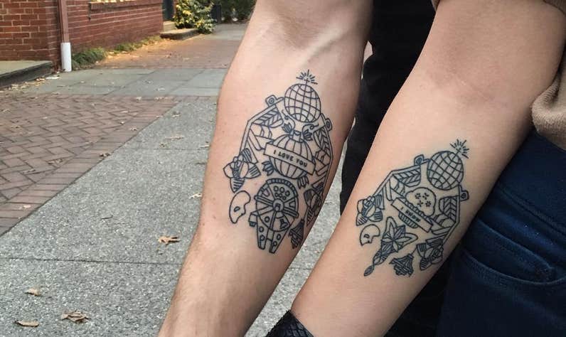 couples tattoos