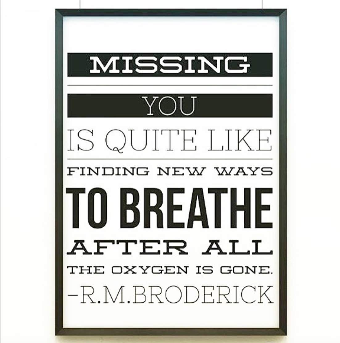 Heartbreaking quotes Instagram Poet R. M. Broderick