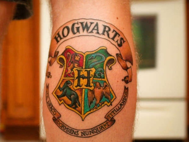 harry potter tattoo