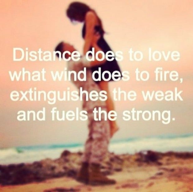 Long Distance Relationship Quotes