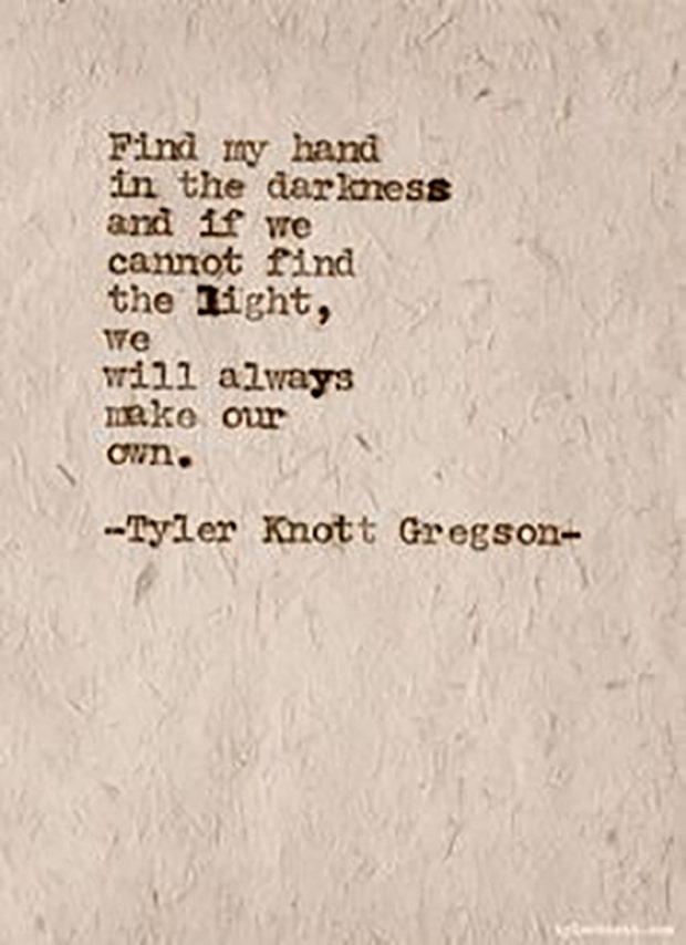 Tyler Knott Gregson Instagram Love Poems Quotes