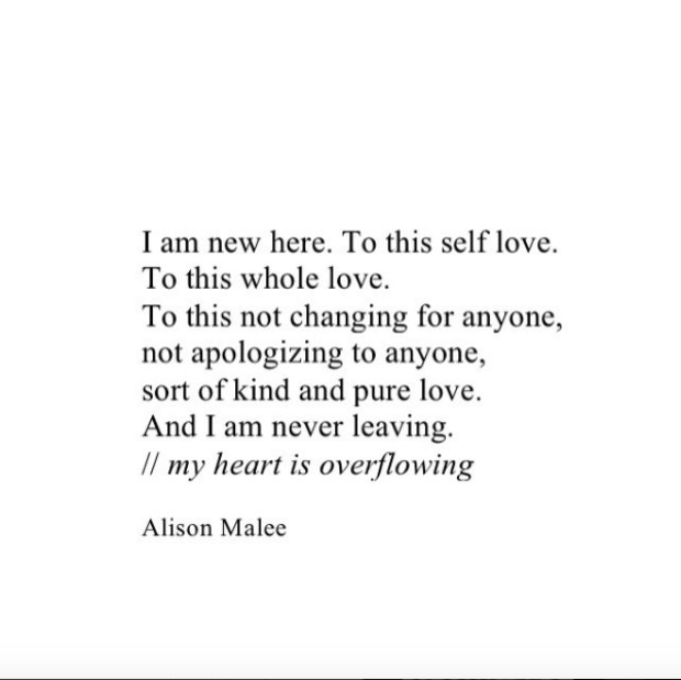 Inspirational Strong Woman Instagram Quotes by poet Alison Malee 