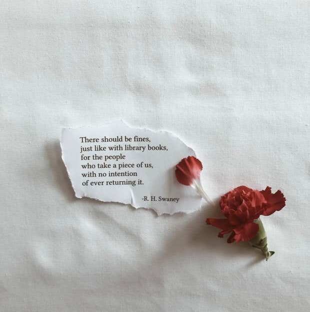 instagram poet R.H. Swaney Quotes About Love 